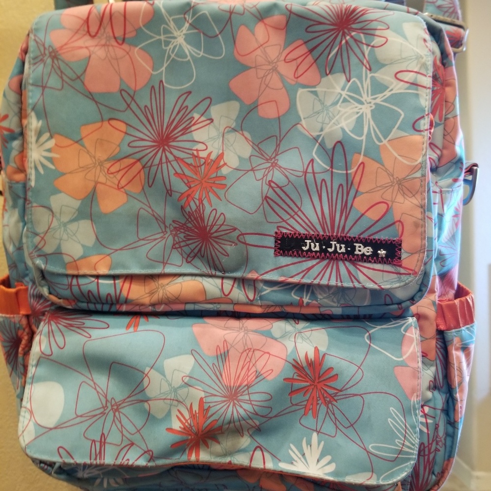 Ju-Ju-Be Convertible Backpack Tote Diaper Bag